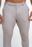 Calça Masculina Dom Henrico de Alfaiataria com Silhueta Alongada - Henri Store