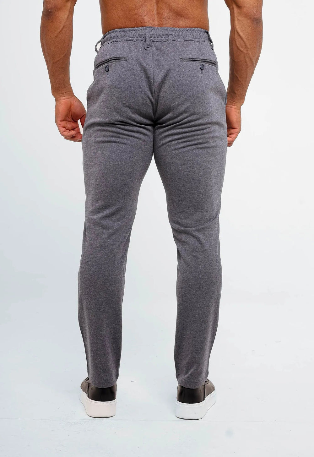 Calça Masculina Dom Henrico Lisa com Vinco Frontal - Henri Store