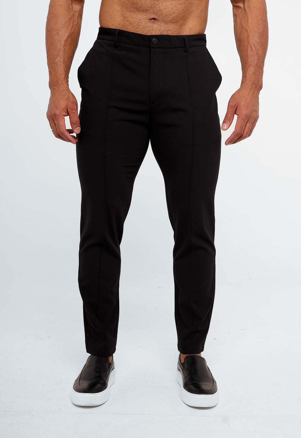 Calça Masculina Dom Henrico Munique com Vinco Frontal - Henri Store