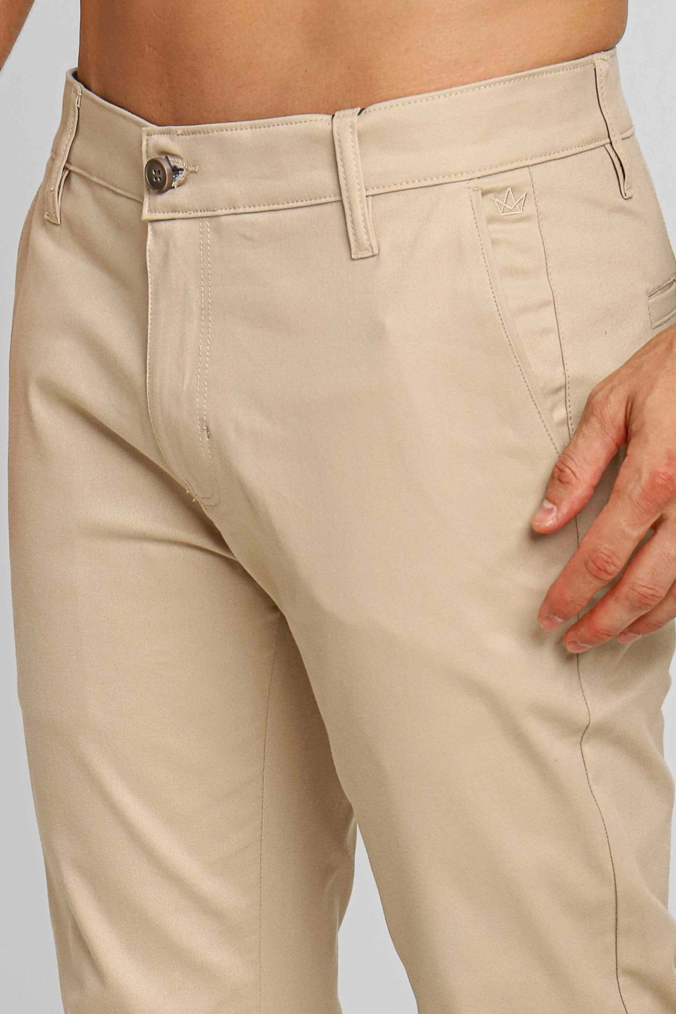 Calça Masculina Dom Henrico Sarja Nobre Firenze - Henri Store