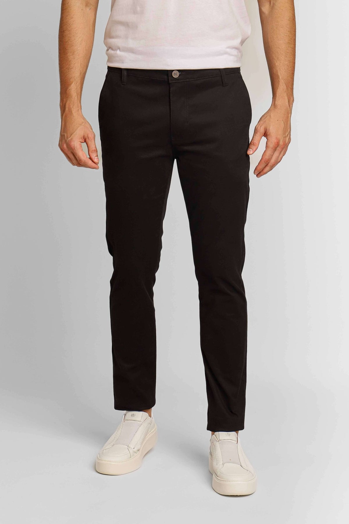Calça Masculina Dom Henrico Sarja Nobre Firenze - Henri Store