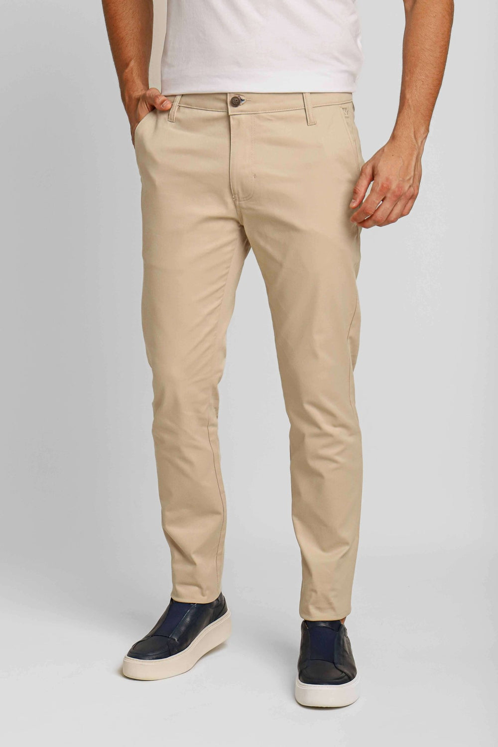 Calça Masculina Dom Henrico Sarja Nobre Firenze - Henri Store