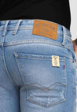 Calça Masculina Jeans Skinny Fit Replay Anbass Destroyed LIVE - Henri Store