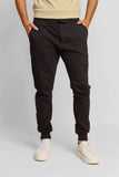 Calça Masculina Jogger Moletom Calvin Klein Embossed Preta - Live - Henri Store