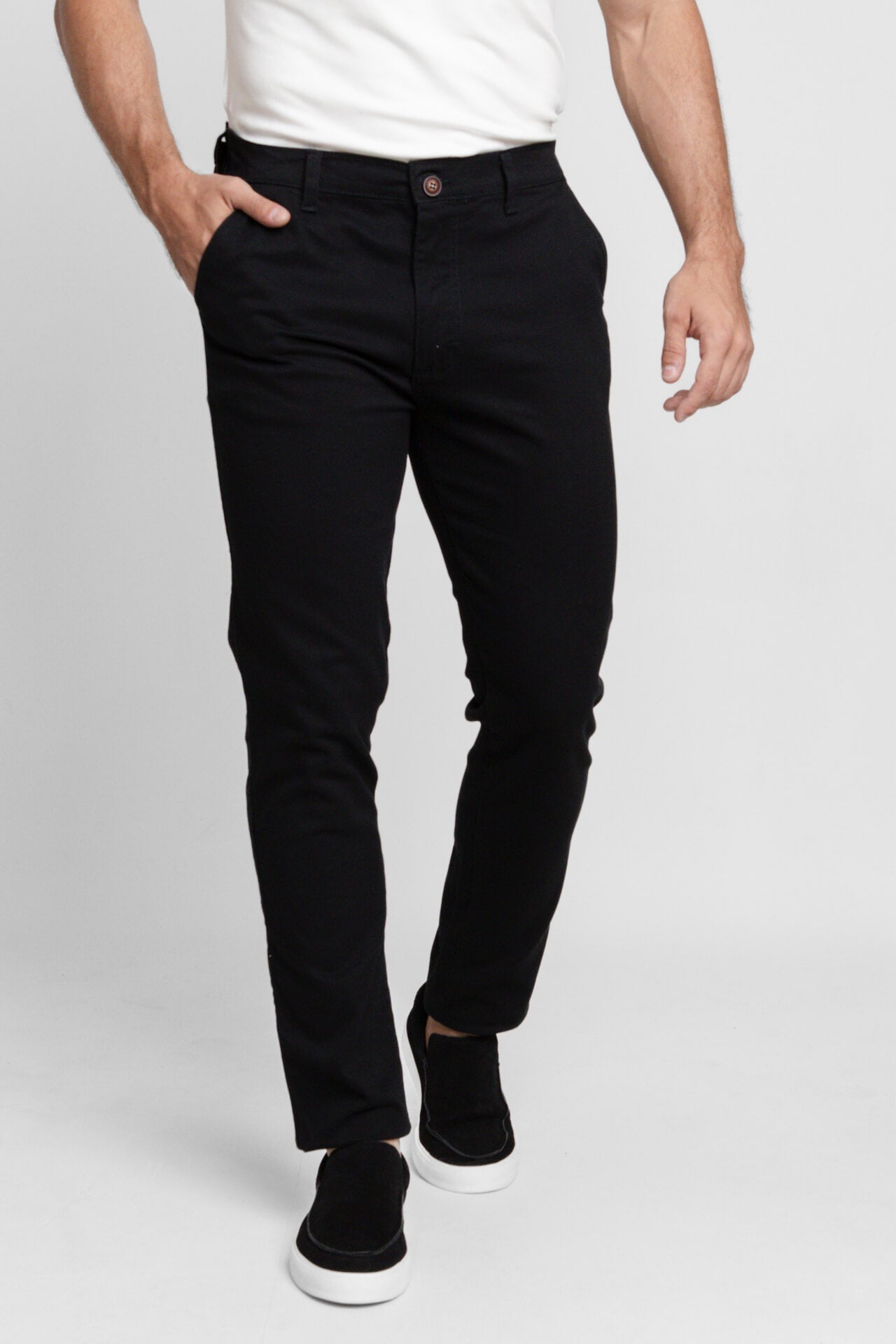 Calça Masculina Sarja Dom Henrico Brescia - Henri Store