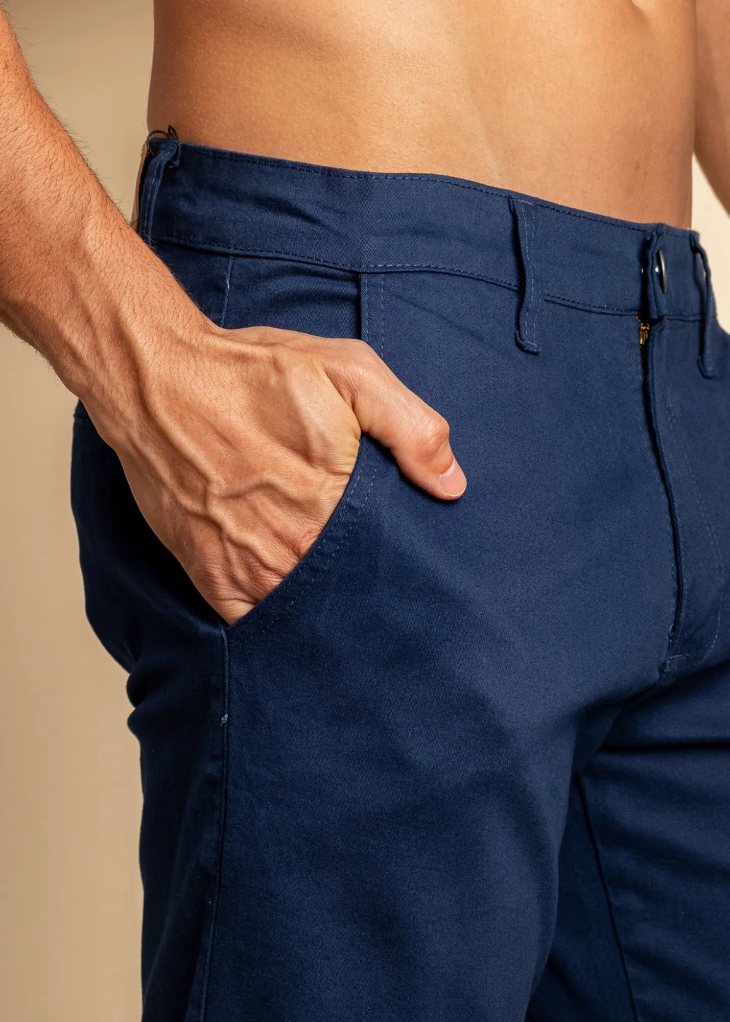 Calça Masculina Sarja Dom Henrico - Henri Store