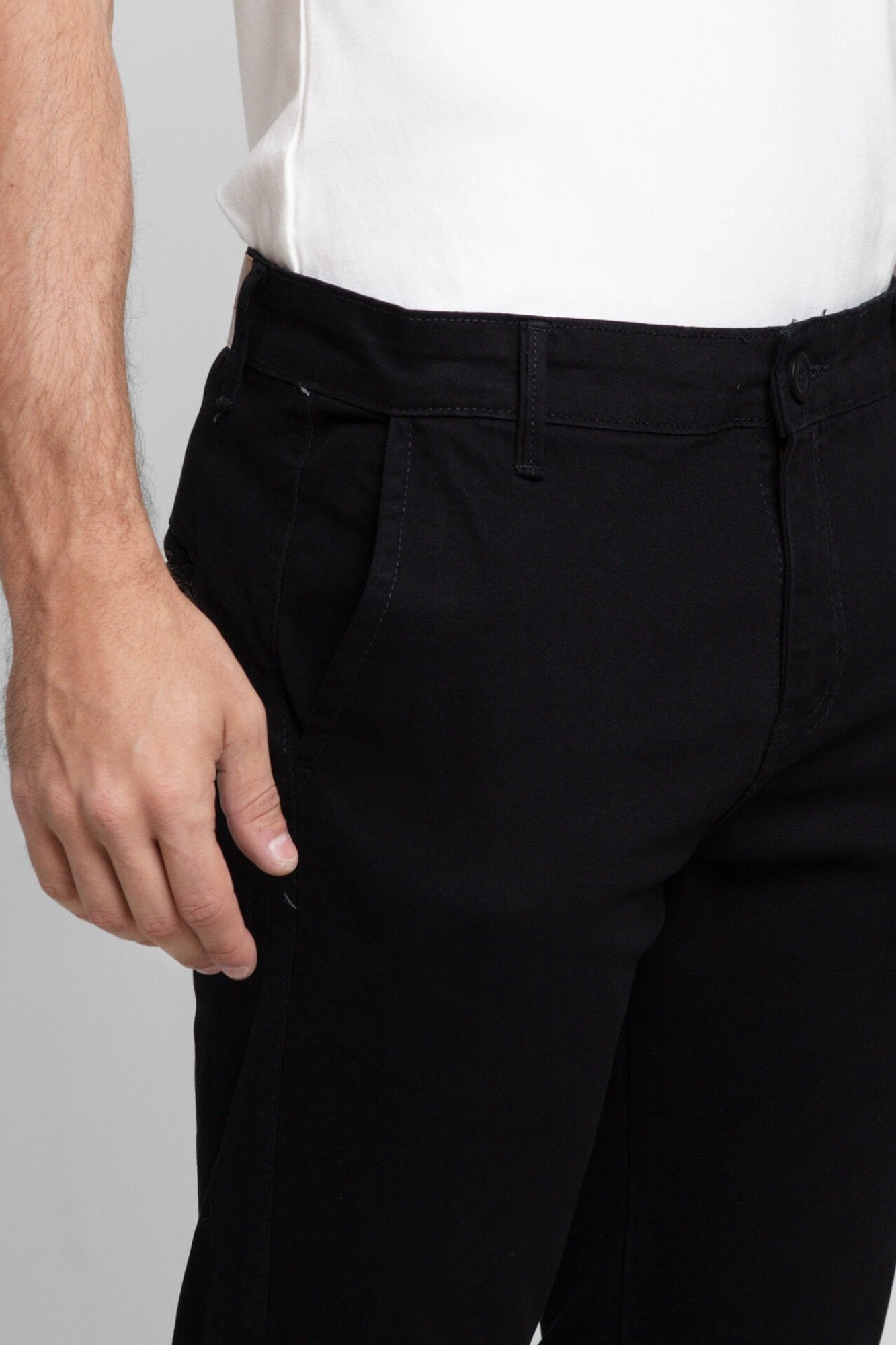 Calça Masculina Skinny Fit Dom Henrico Preta - Henri Store