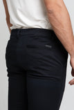 Calça Masculina Skinny Fit Kanzo Preto Impermeável - Henri Store