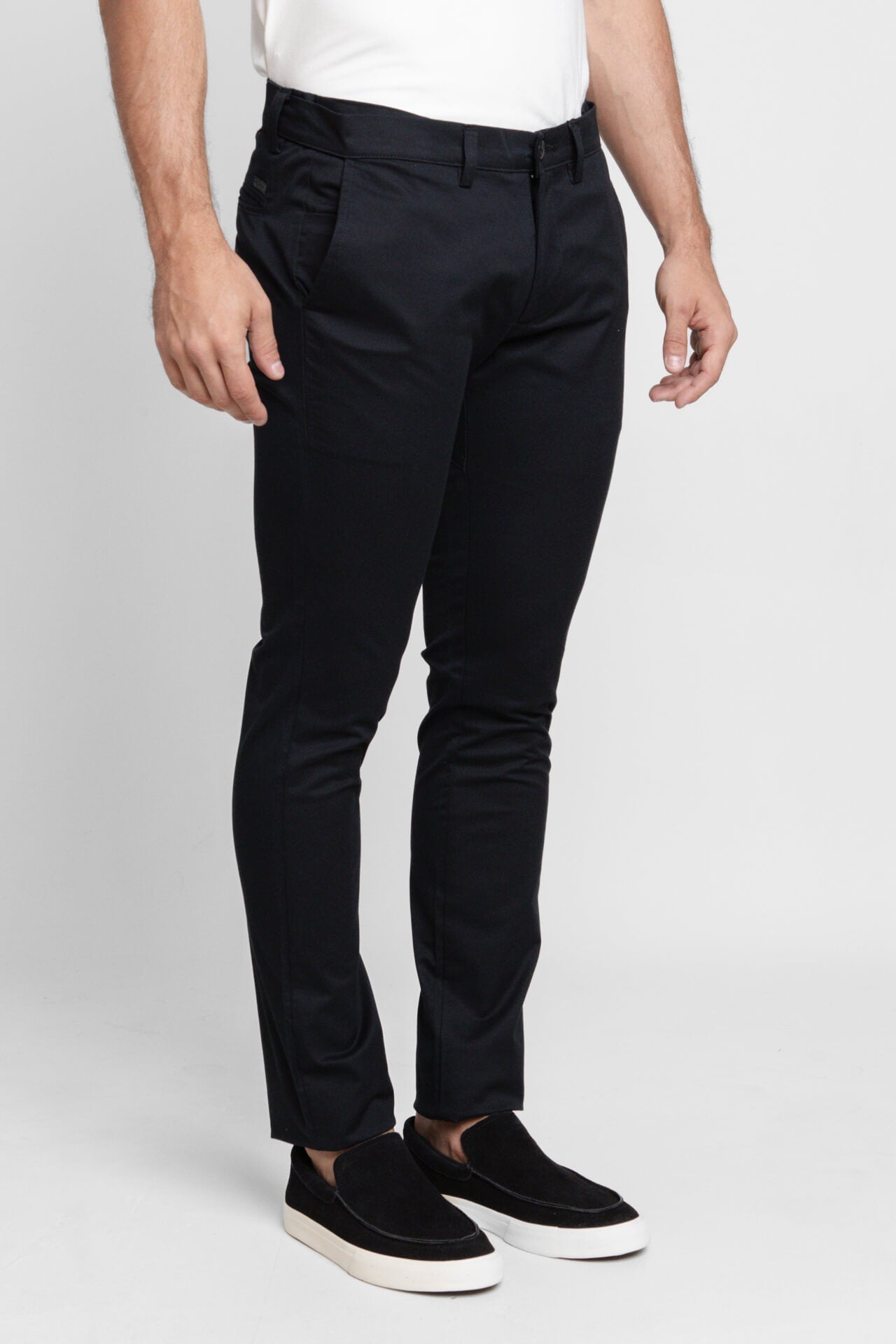 Calça Masculina Skinny Fit Kanzo Preto Impermeável - Henri Store