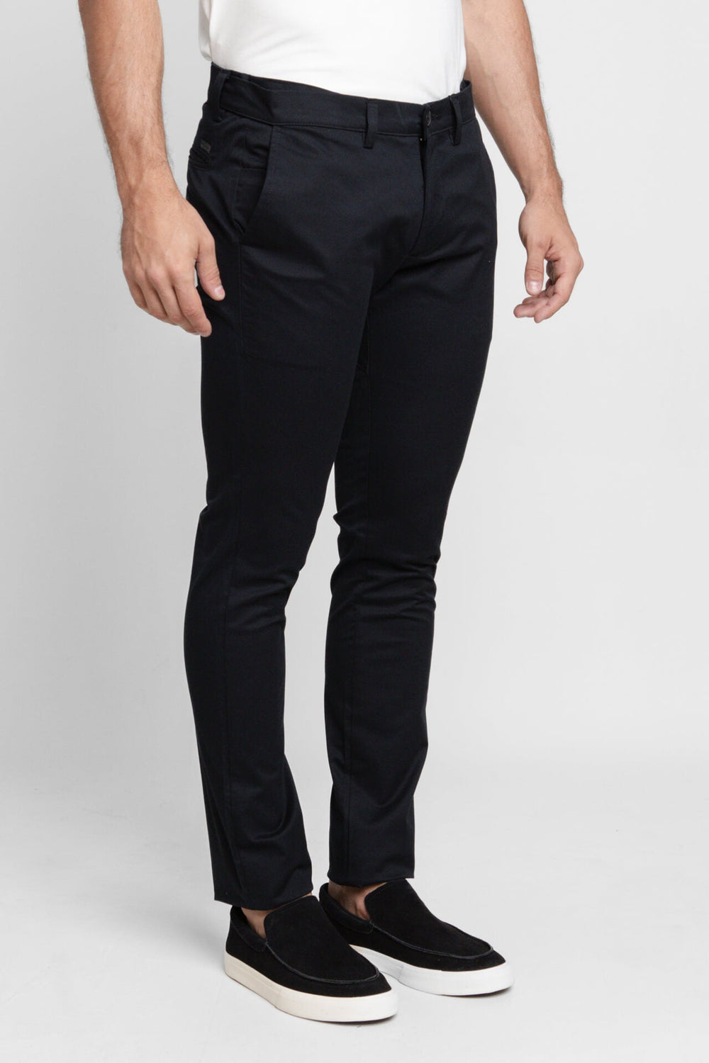 Calça Masculina Skinny Fit Kanzo Preto Impermeável - Henri Store