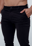 Calça Masculina Skinny Fit Scavo Sarja Bolso Faca - Henri Store