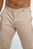 Calça Masculina Skinny Fit Scavo Sarja Bolso Faca - Henri Store