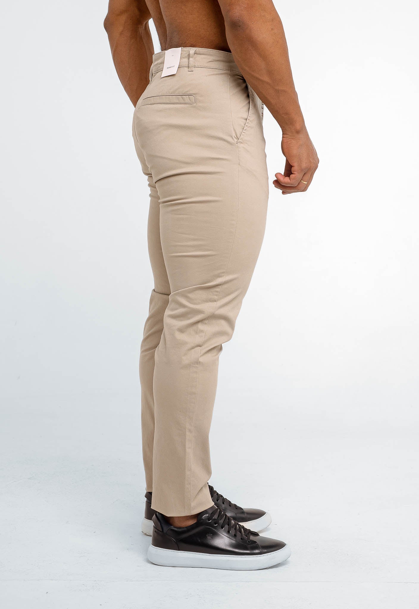 Calça Masculina Skinny Fit Scavo Sarja Bolso Faca - Henri Store