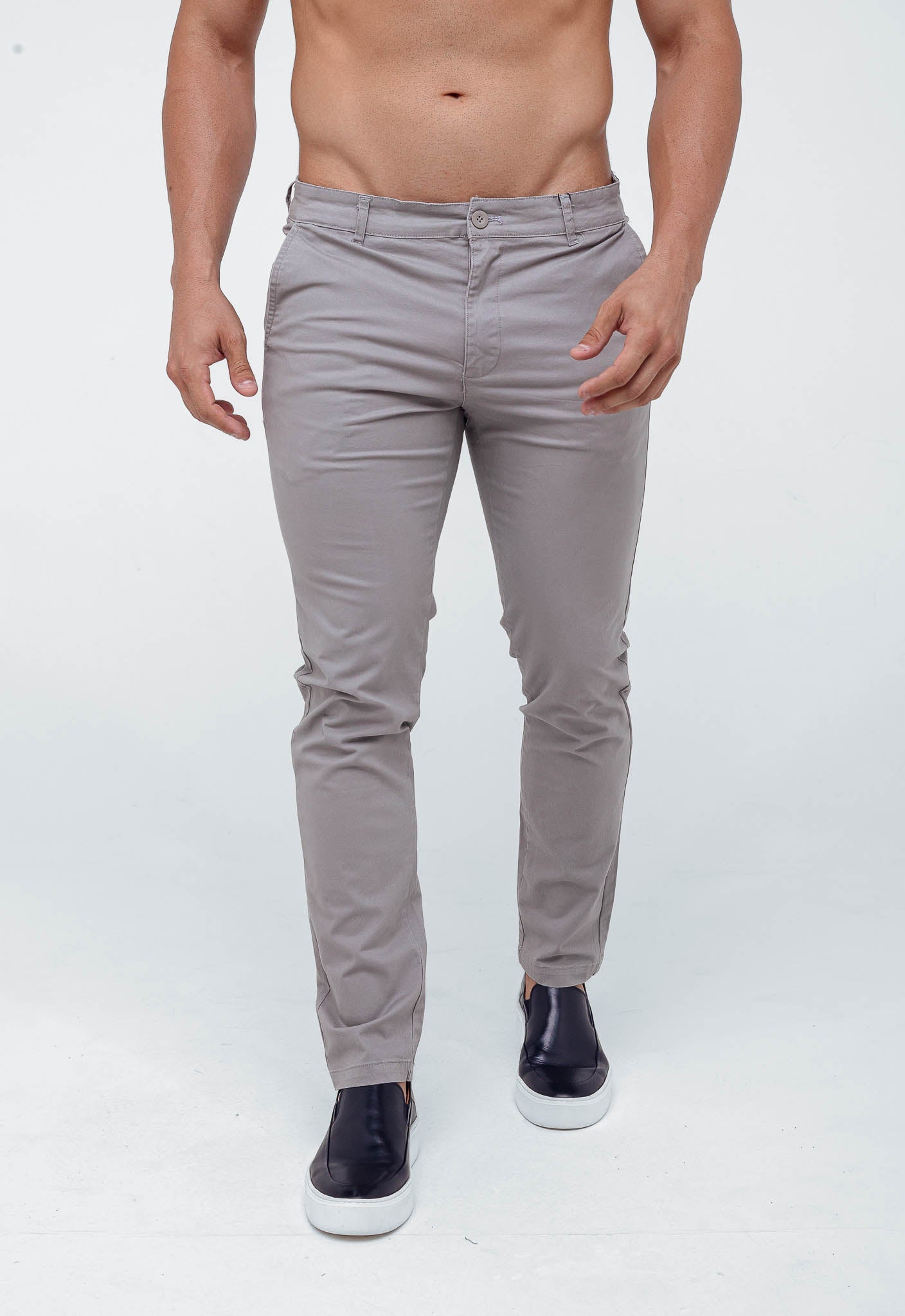 Calça Masculina Skinny Fit Scavo Sarja Bolso Faca - Henri Store