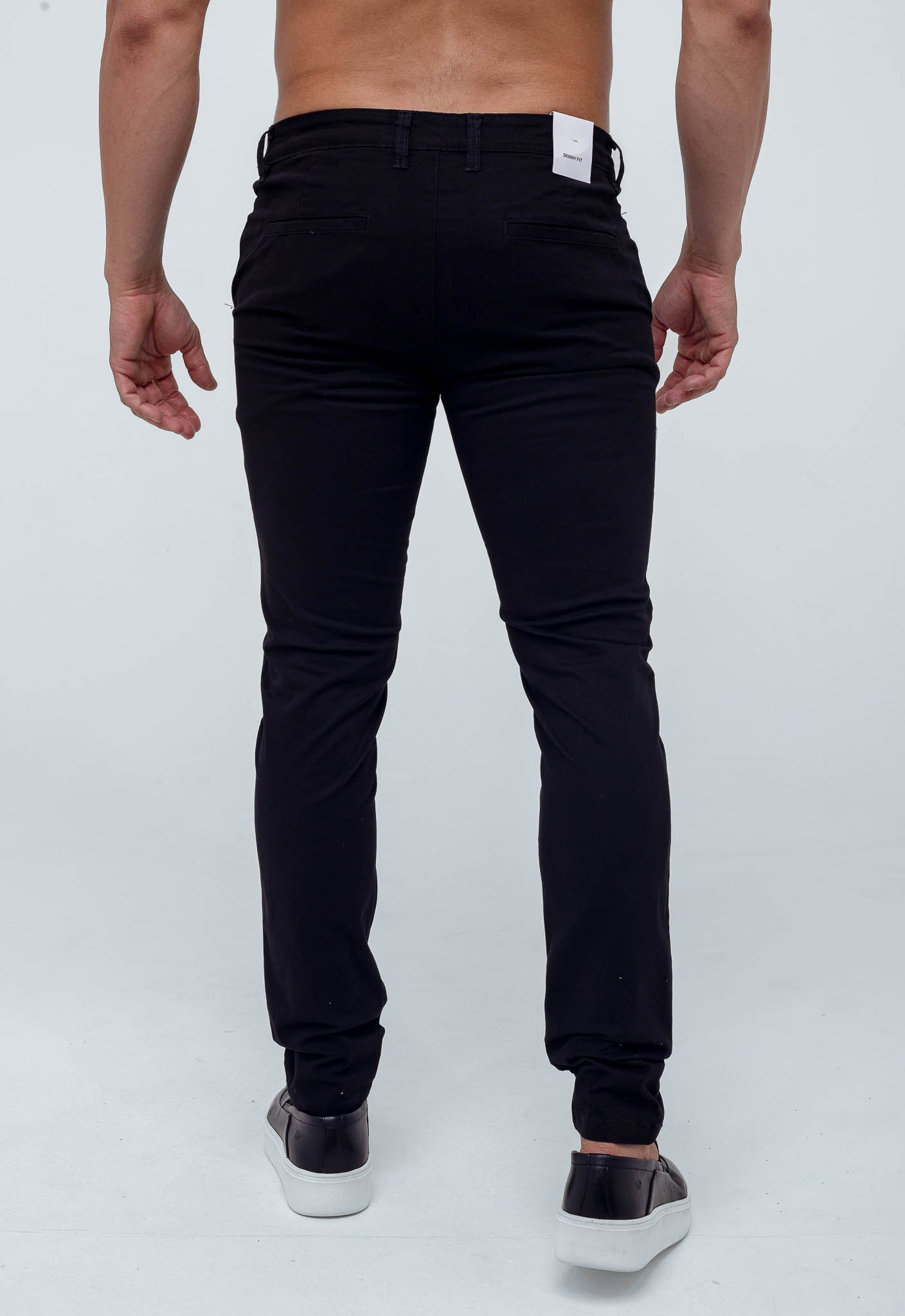 Calça Masculina Skinny Fit Scavo Sarja Bolso Faca - Henri Store