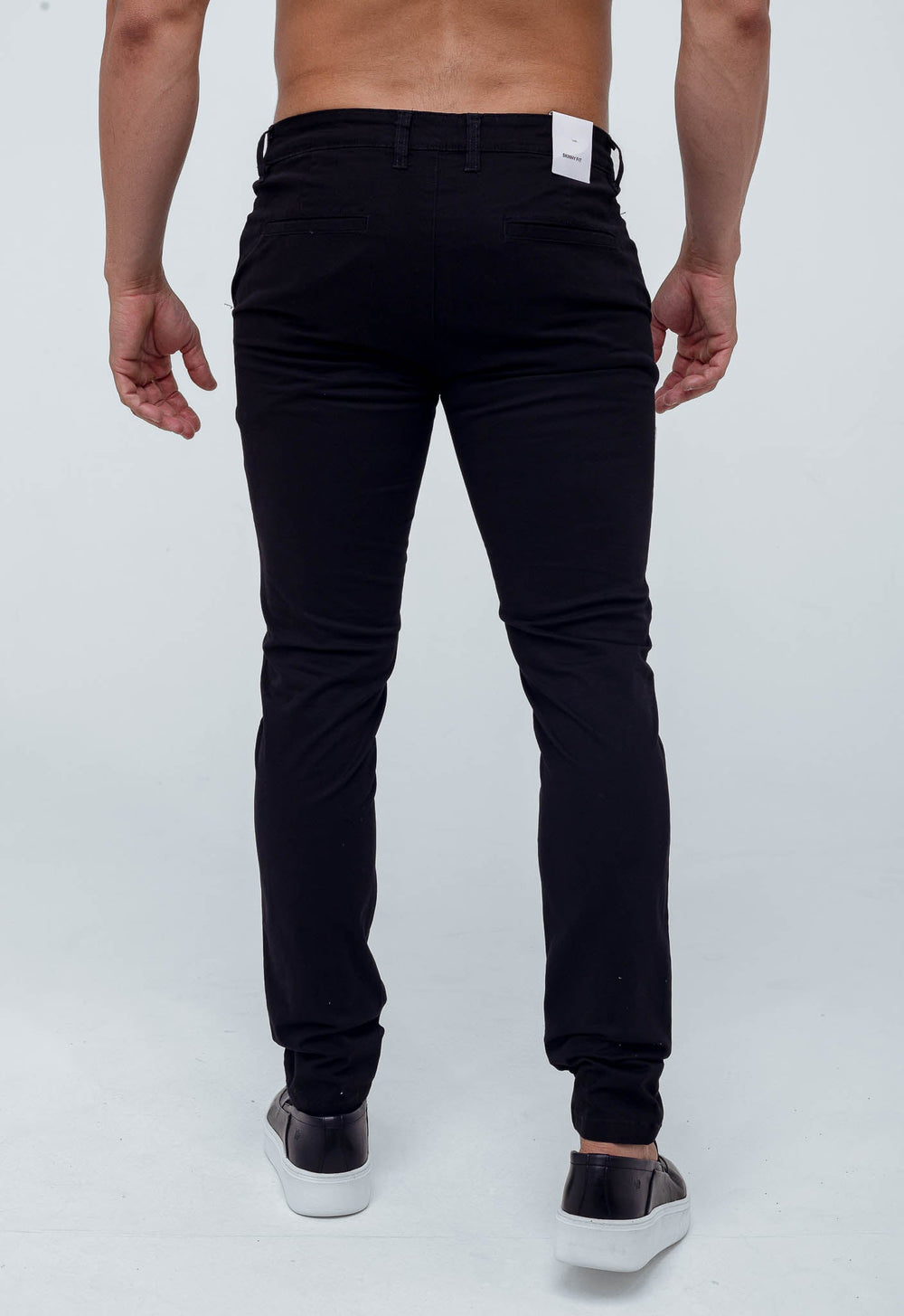 Calça Masculina Skinny Fit Scavo Sarja Bolso Faca - Henri Store
