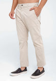 Calça Masculina Slim Fit John John London Sand Bege - Henri Store