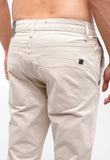 Calça Masculina Slim Fit John John London Sand Bege - Henri Store