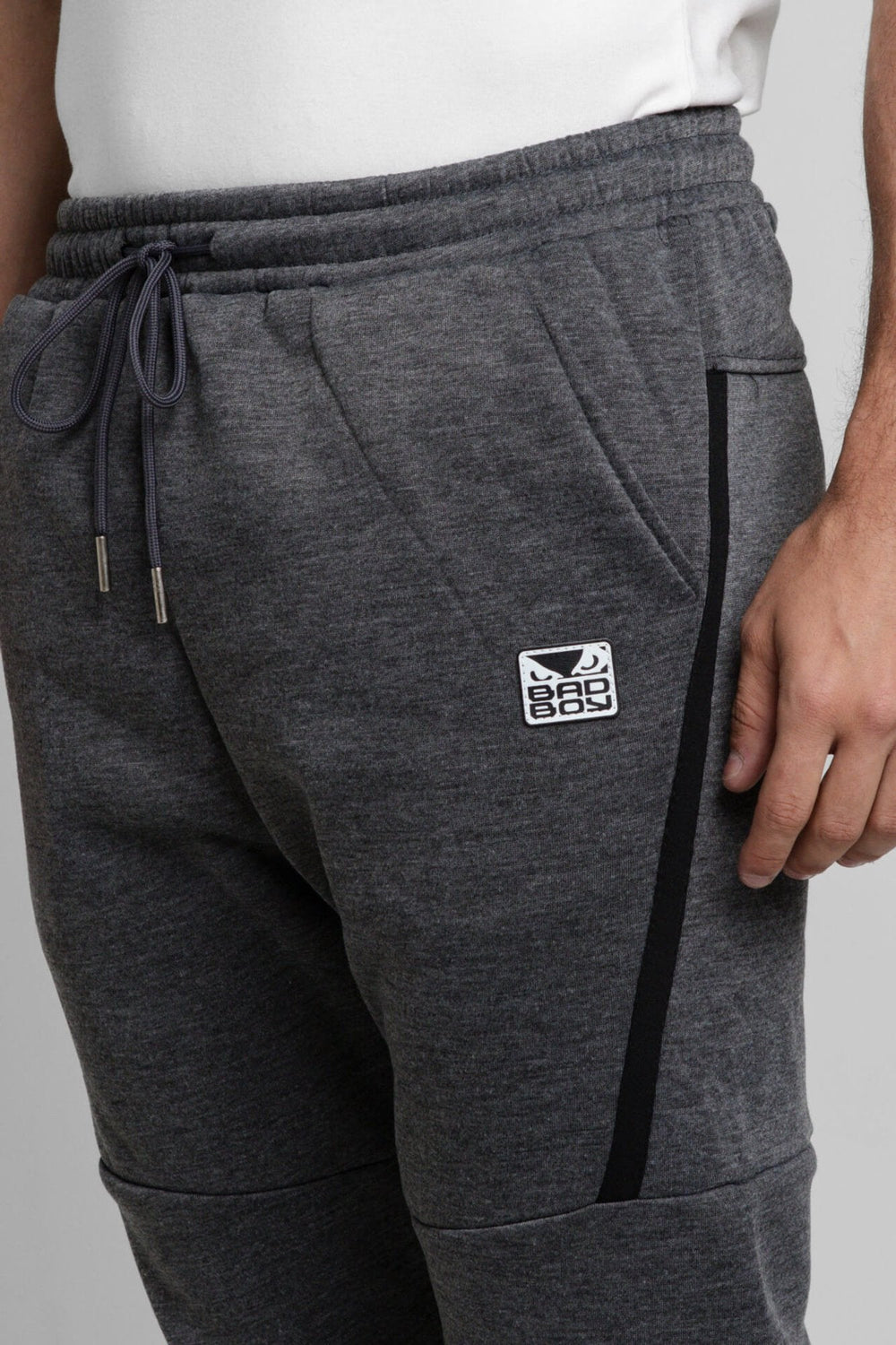 Calça Moletom Bad Boy Masc Cinza Bb221018 - Henri Store