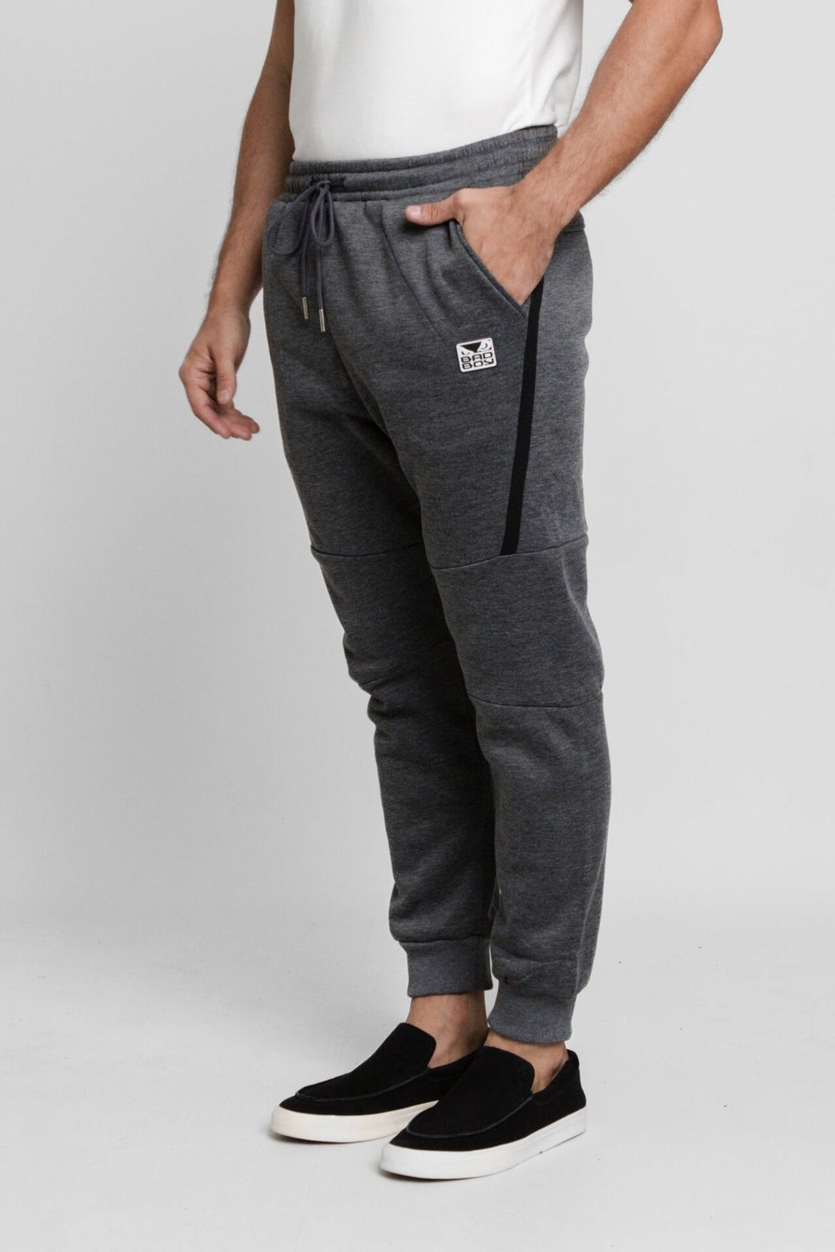 Calça Moletom Bad Boy Masc Cinza Bb221018 - Henri Store