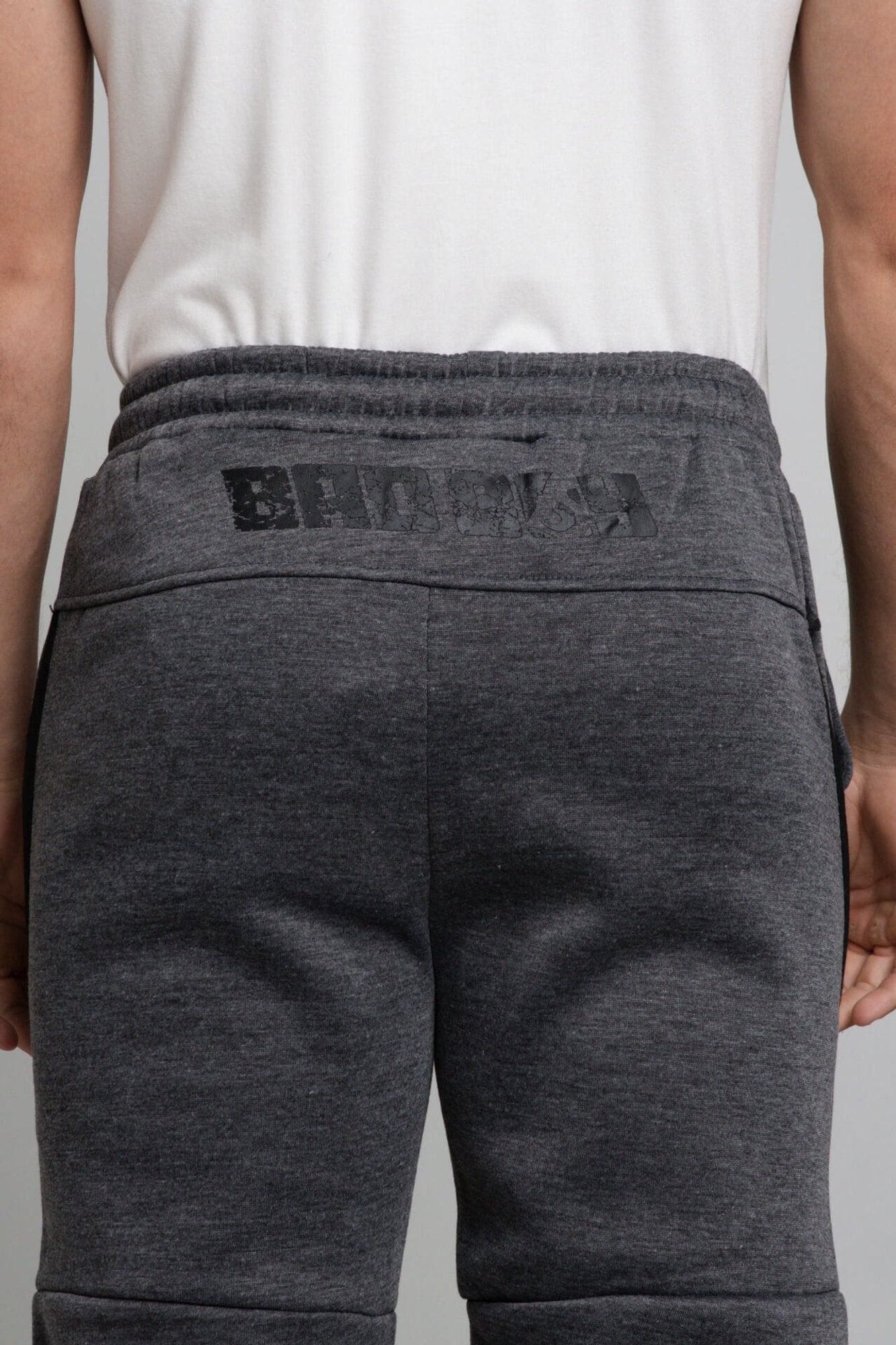 Calça Moletom Bad Boy Masc Cinza Bb221018 - Henri Store