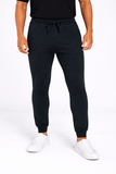 Calça Moletom Zip Off Slim Preto 00397 - Henri Store
