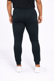 Calça Moletom Zip Off Slim Preto 00397 - Henri Store