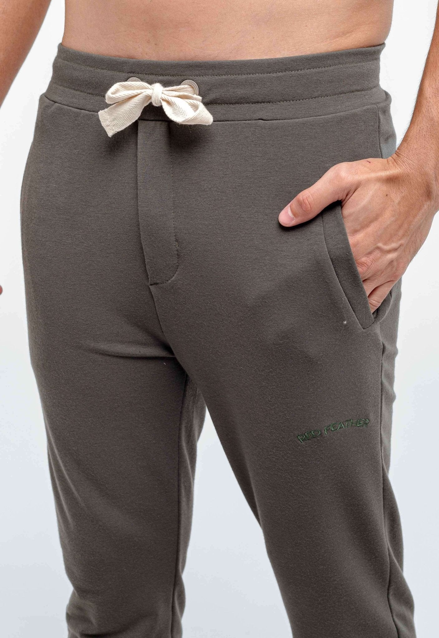 Calça Red Feather Moletom Day Green Army Verde - Henri Store