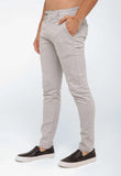 Calça RL Linho Straight Fit Cinza - Henri Store