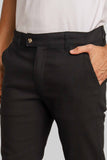 Calça RL Linho Straight Fit Preto - Henri Store