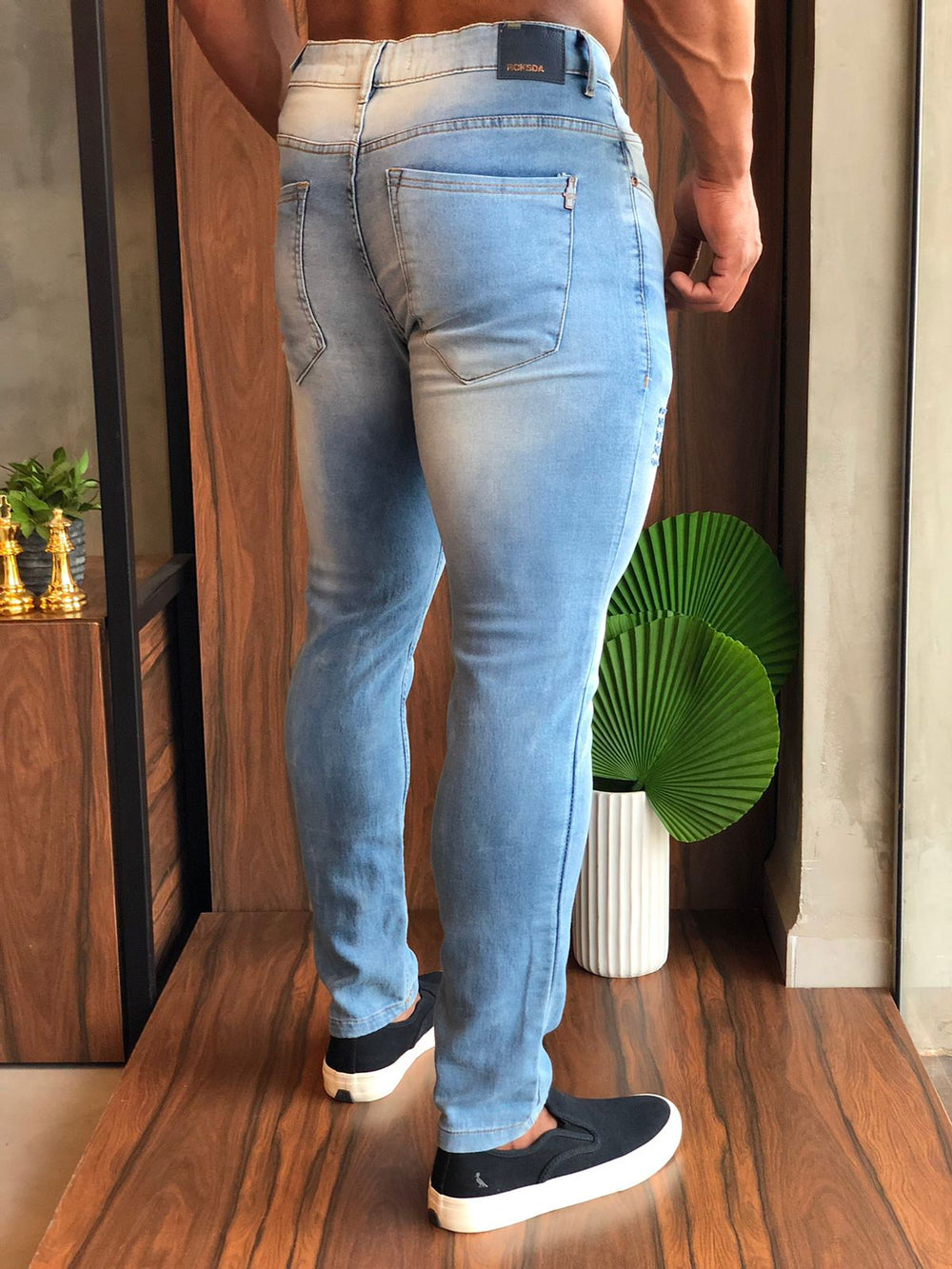 Calça Rock&Soda Masc Denim Indigo - Henri Store