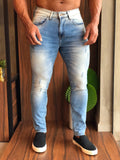 Calça Rock&Soda Masc Denim Indigo - Henri Store