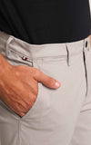 Calça Tommy Hilfiger Chino Pant Regular Fit Cinza - Henri Store