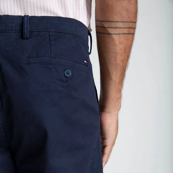 Calça Tommy Hilfiger Chino Pant Regular Fit Marinho - Henri Store