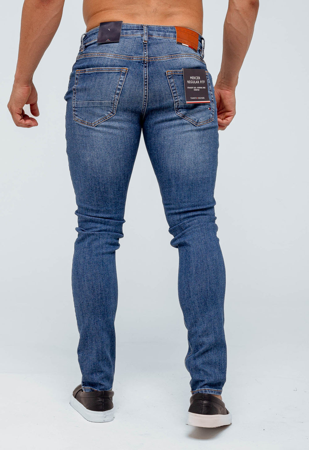 Calça Tommy Hilfiger Jeans Regular Fit - Sale - Henri Store