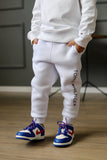 Calça Tommy Hilfiger Logo Lateral Branca Infantil - Henri Store