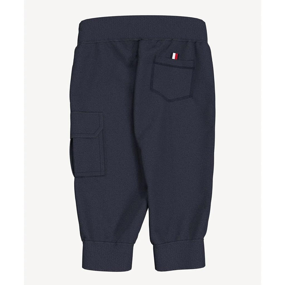 Calca Tommy Hilfiger Moletom Jogger Marinho Infantil - Henri Store