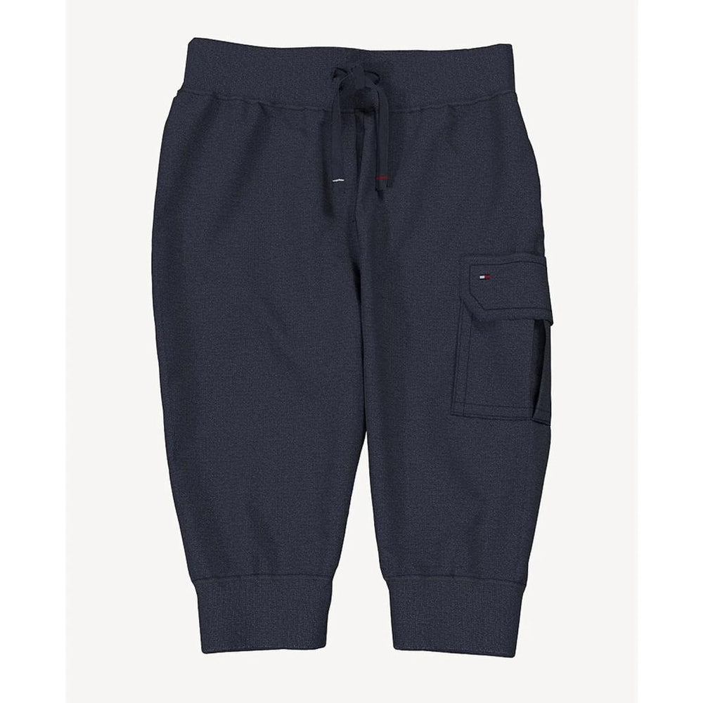 Calca Tommy Hilfiger Moletom Jogger Marinho Infantil - Henri Store
