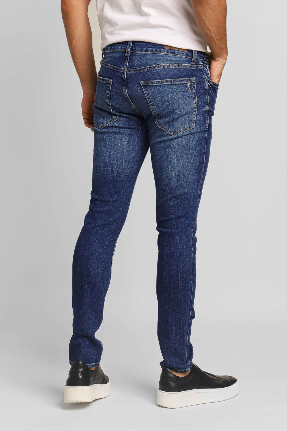 Calça Zip Off Jeans Skinny Destroyed 00498 - Henri Store