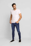 Calça Zip Off Jeans Super Skinny Destroyed 00435 - Henri Store