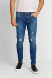 Calça Zip Off Jeans Super Skinny Sky Bleach 00360 - Henri Store