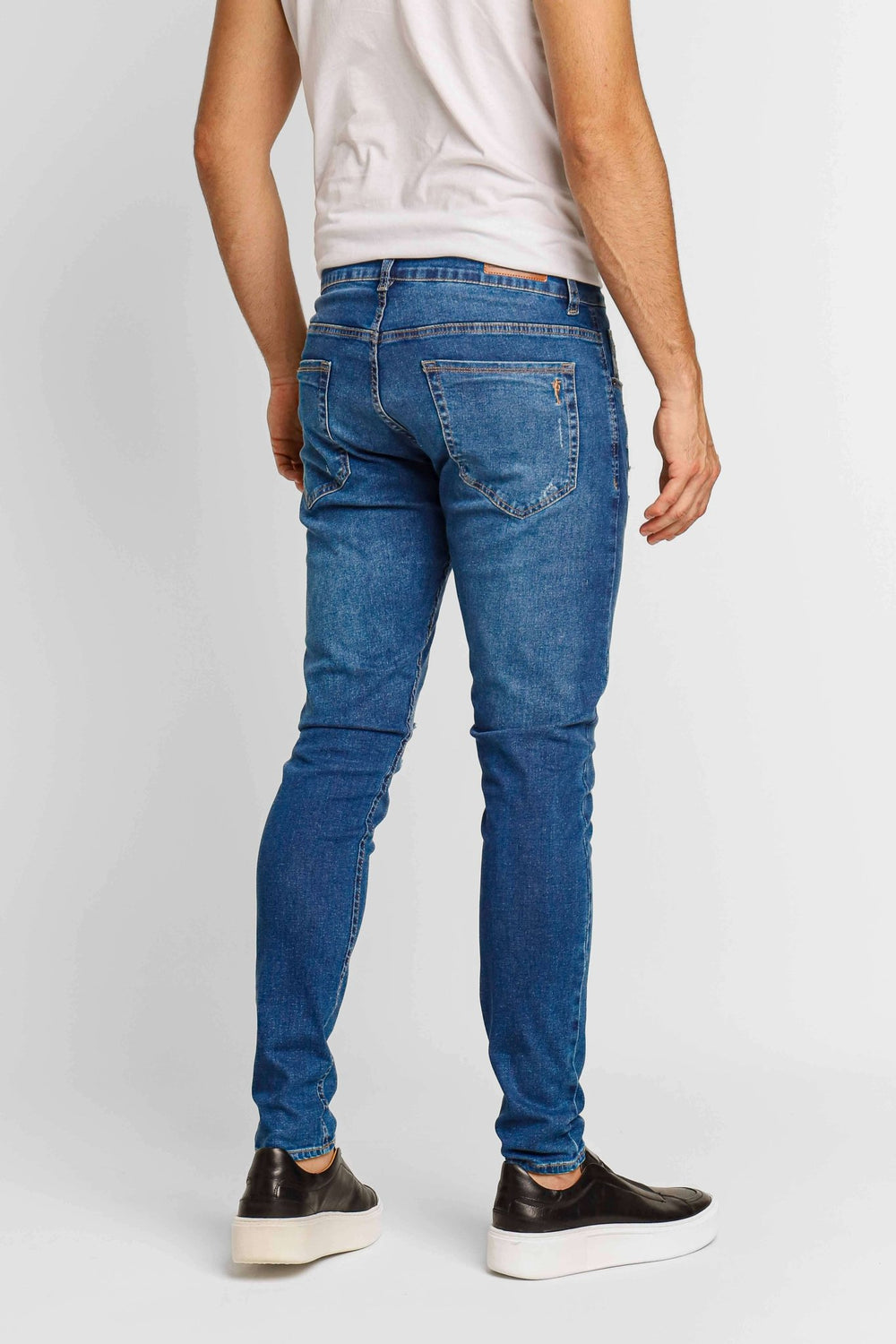 Calça Zip Off Jeans Super Skinny Sky Bleach 00360 - Henri Store