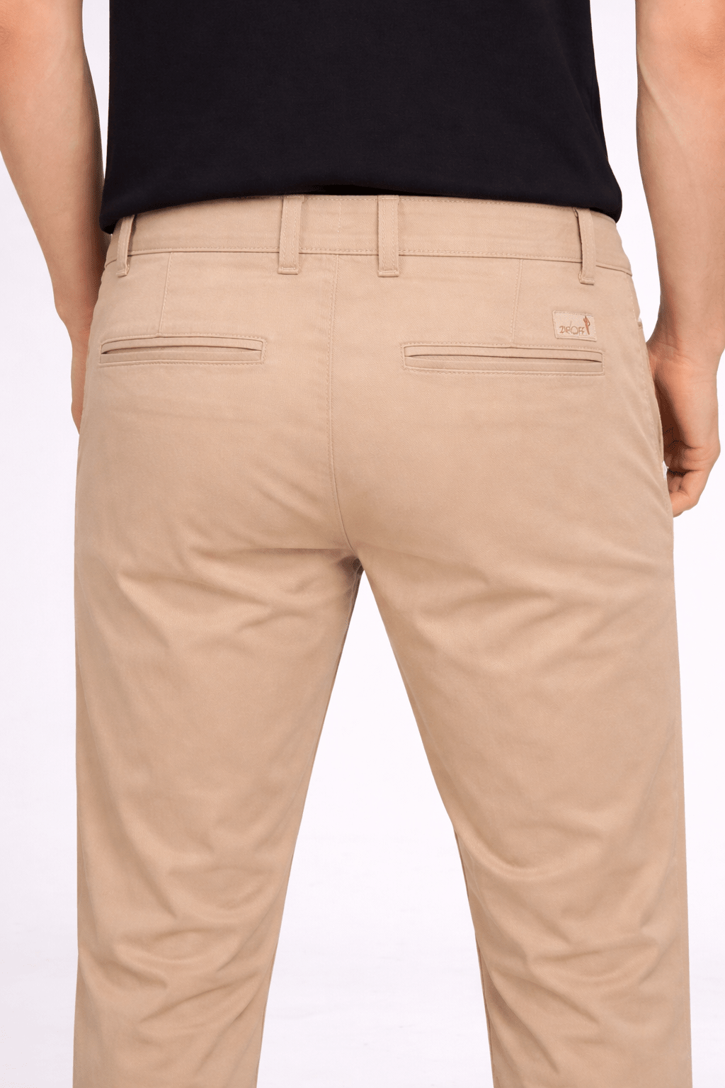 Calça Zip Off Masculina Alfaiataria Bege 025 - Henri Store