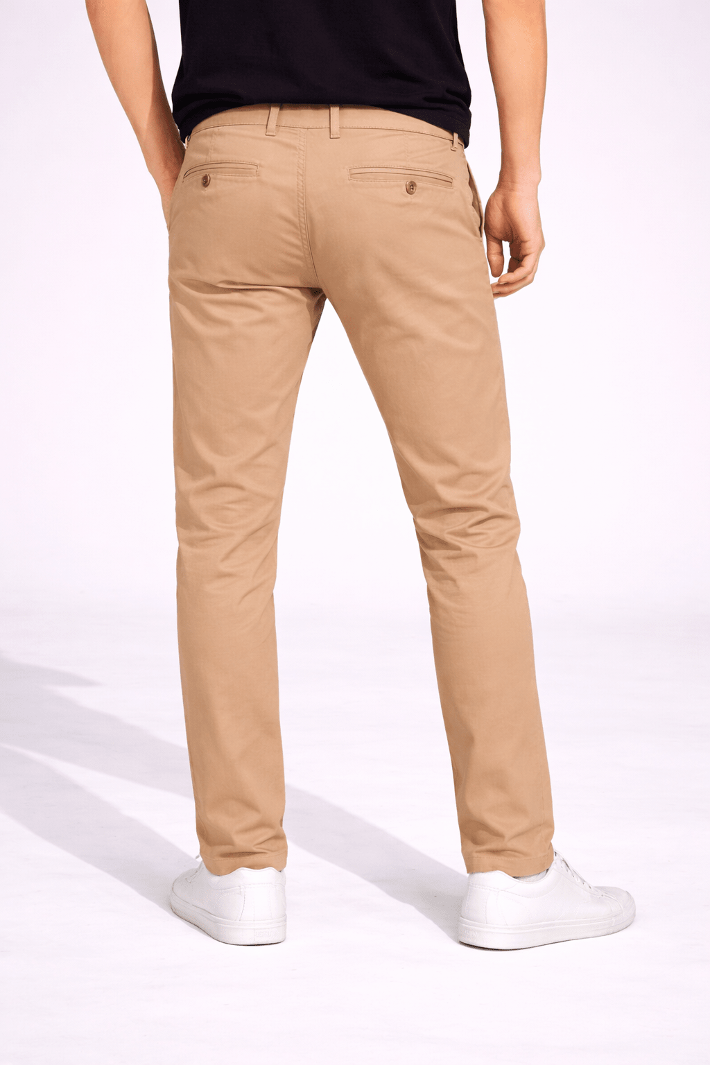Calça Zip Off Skinny Alfaiataria Cáqui - Henri Store
