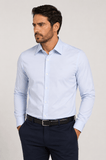 Camisa Calvin Klein ML Slim Cannes Basica Essential - Henri Store