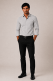 Camisa Calvin Klein ML Slim Fit Poliamida Ck Peito - Henri Store