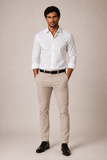 Camisa Calvin Klein ML Slim Fit Poliamida Ck Peito - Henri Store