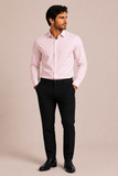 Camisa Calvin Klein ML Slim Fit Poliamida Rosa Claro - Henri Store