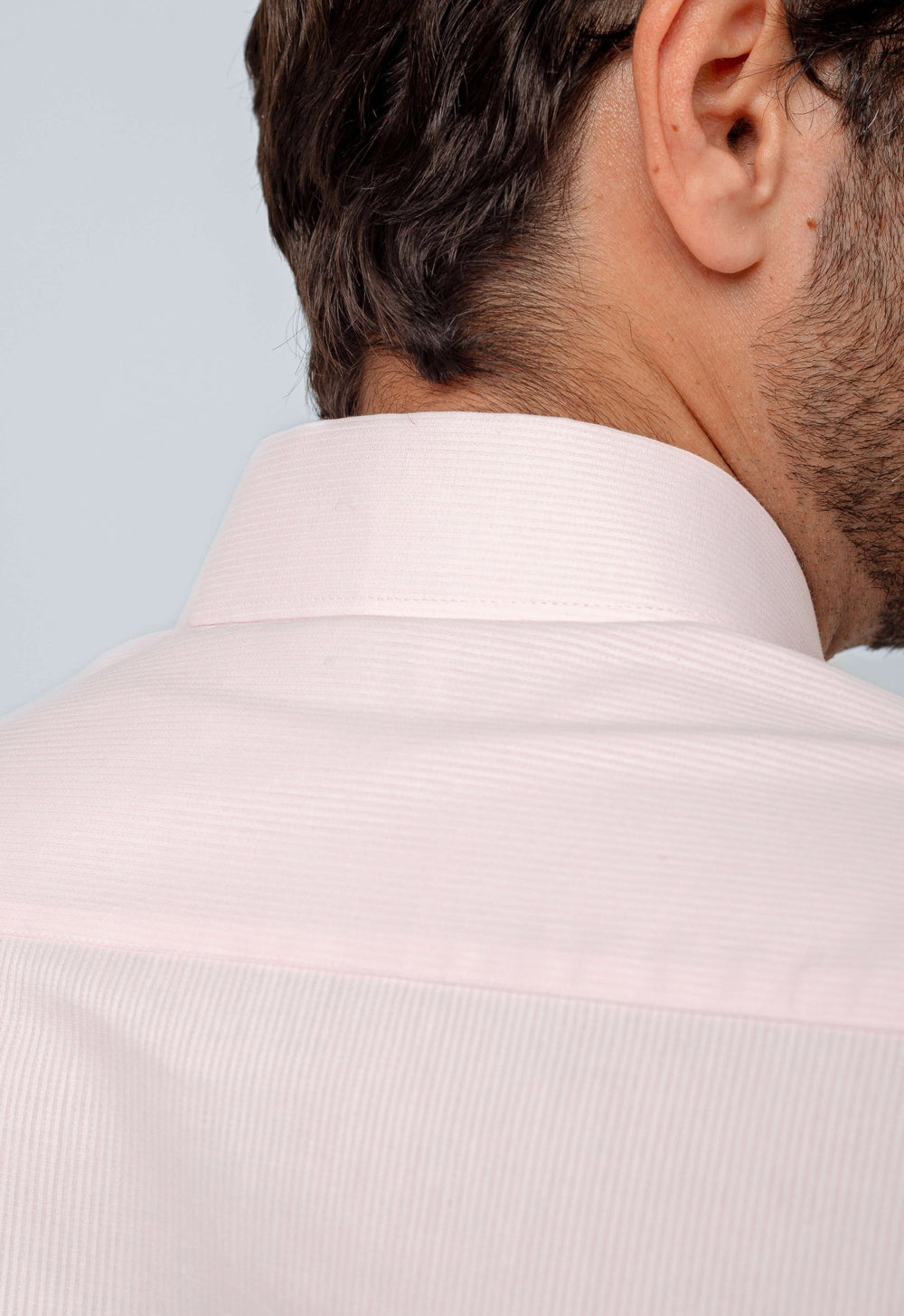 Camisa Calvin Klein Ml Slim Maquineta Rosa Claro - Henri Store