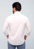 Camisa Calvin Klein Slim Cannes Basica Essential Branco - Henri Store